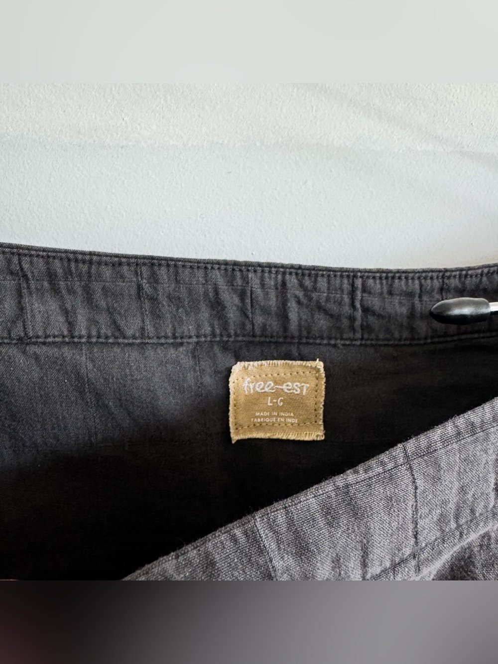 NWT Free People | Check Me Out Harem Pant Set Black Large - Picture 5 of 16